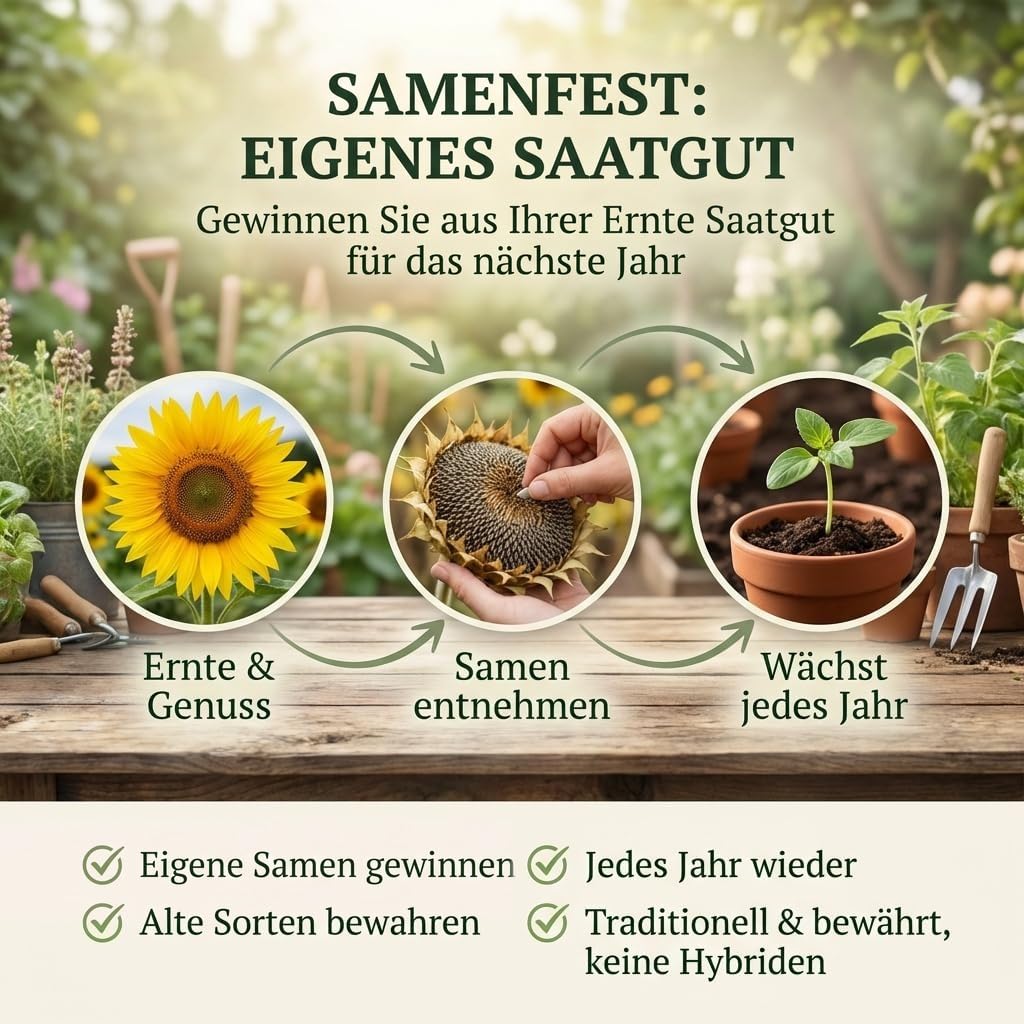 Samenfest: eigenes Saatgut aus der Ernte gewinnen