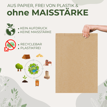 Load image into Gallery viewer, Organic waste bag paper 20l
