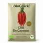 BioGlück® Bio-Chili 'De Cayenne' Samentüte aus Graspapier